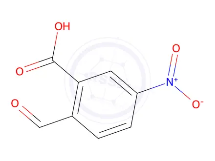 Chemical structure of 2-Formyl-5-nitrobenzoic acid
