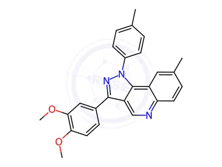 Chemical structure of Lomonitinib Impurity 12