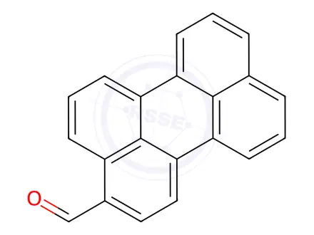 Chemical structure of 3-Perylenecarboxaldehyde