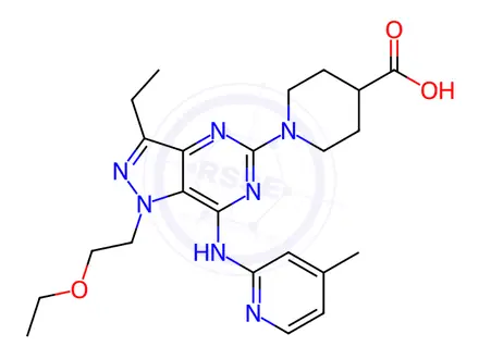 Chemical structure of Aildenafil Citrate Impurity 81