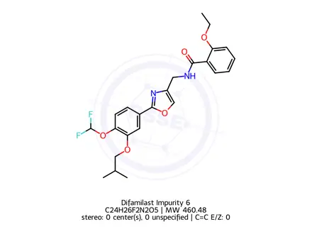 Chemical structure of Difamilast Impurity 80