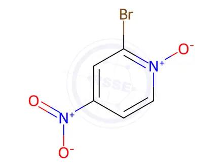 Chemical structure of 2-bromo-4-nitropyridine 1-oxide