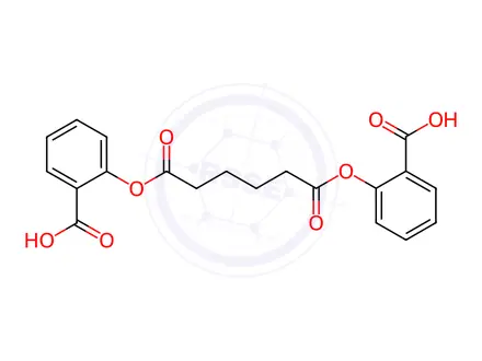 Chemical structure of Acetylsalicyclic Acid Impurity 6
