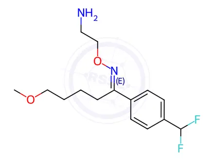 Chemical structure of Desfluoro Fluvoxamine