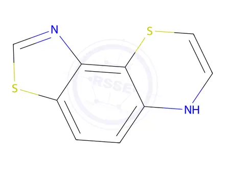 Chemical structure of 6H-Thiazolo[5,4-h][1,4]benzothiazine(8CI,9CI)