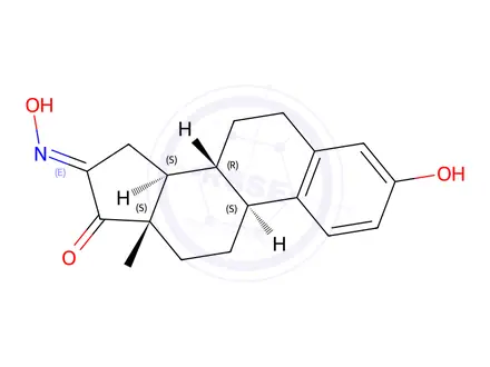 Chemical structure of Estrone 16-Oxime