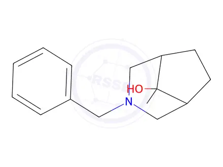 Chemical structure of 3-benzyl-8-methyl-3-azabicyclo[3.2.1]octan-8-ol