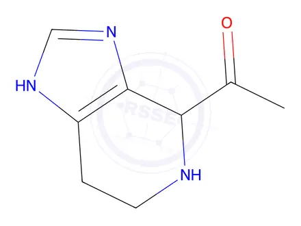 Chemical structure of Ethanone, 1-(4,5,6,7-tetrahydro-1H-imidazo[4,5-c]pyridin-4-yl)-(9CI)