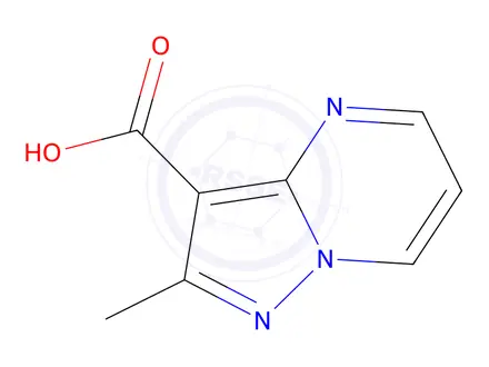 Chemical structure of 2-Methylpyrazolo[1,5-a]pyrimidine-3-carboxylic acid