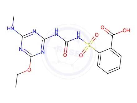 Chemical structure of Ethametsulfuron