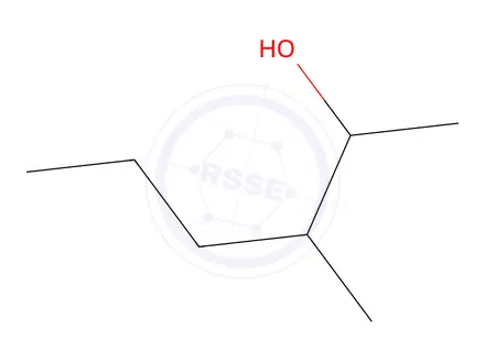 Chemical structure of 3-Methyl-2-hexanol, 97%