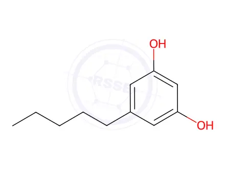 Chemical structure of Olivetol