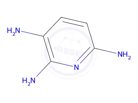 Chemical structure of 2,3,6-Triaminopyridine (2HCl)