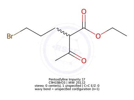Chemical structure of Pentoxifylline Impurity 17
