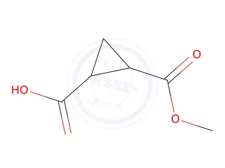 Chemical structure of 2-(Methoxycarbonyl)cyclopropanecarboxylic acid