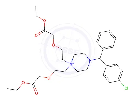 Chemical structure of Cetirizine Impurity 39