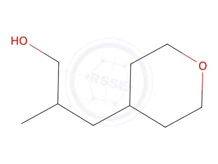 Chemical structure of 2-Methyl-3-(oxan-4-yl)propan-1-ol