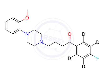 Chemical structure of Fluanisone-d4