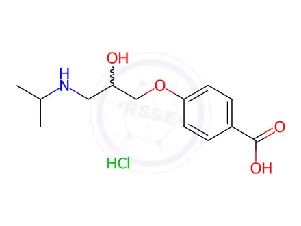 Chemical structure of Bisoprolol Impurity 36(Hydrochloride)