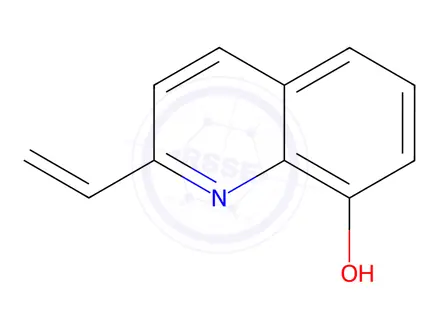 Chemical structure of 2-Vinylquinolin-8-ol