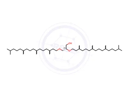 Chemical structure of 4ME 16:0 Diether DG
