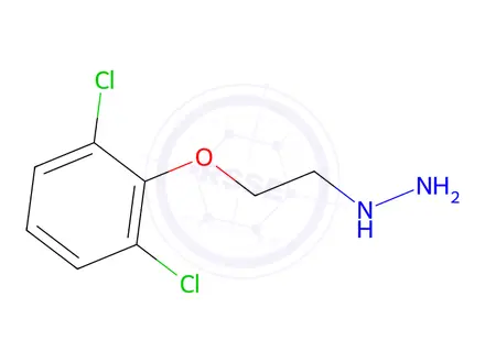 Chemical structure of 2-(2,6-Dichlorophenoxy)ethylhydrazine