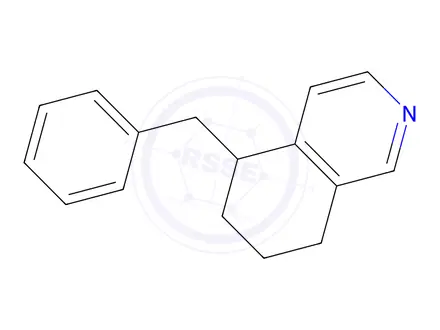 Chemical structure of 5-Benzyl-5,6,7,8-tetrahydroisoquinoline