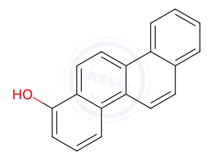 Chemical structure of 1-Hydroxychrysene
