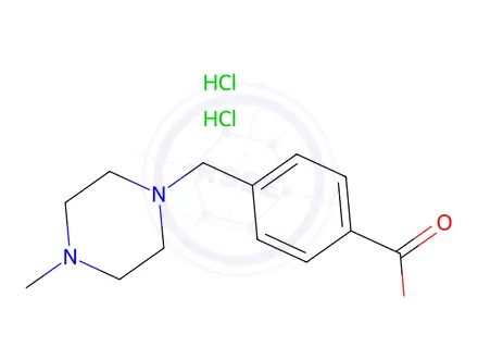 Chemical structure of Imatinib Carboxylic Impurity