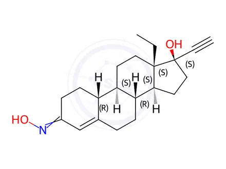Chemical structure of Norelgestromin
