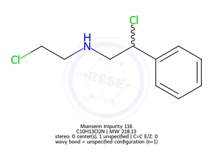 Chemical structure of Mianserin Impurity 116