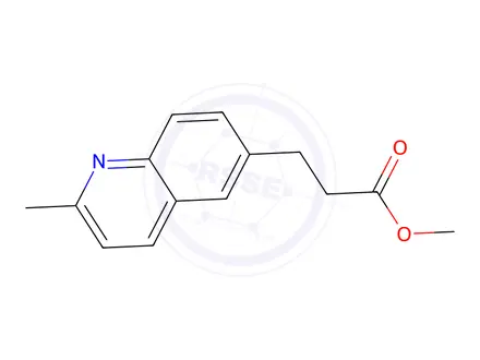 Chemical structure of Methyl 3-(2-methylquinolin-6-yl)propanoate