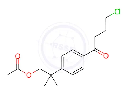 Chemical structure of Fexofenadine Impurity N22
