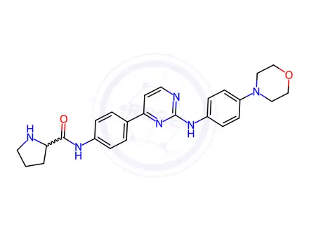 Chemical structure of XL-019 Impurity 1