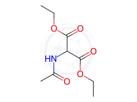 Chemical structure of Diethyl acetamidomalonate