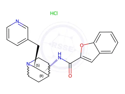 Chemical structure of Bradanicline hydrochloride, >98% (HPLC)