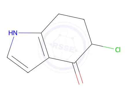 Chemical structure of 5-Chloro-6,7-dihydro-1H-indol-4(5H)-one
