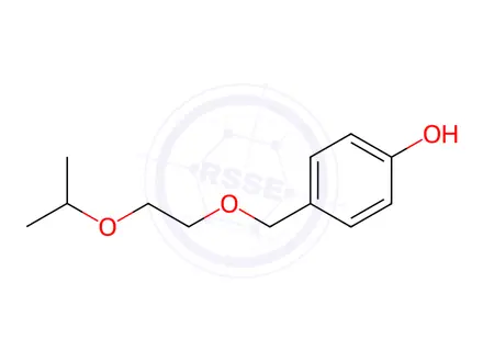 Chemical structure of Bisoprolol EP Impurity M