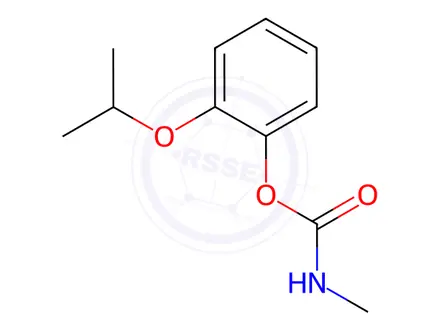Chemical structure of Propoxur