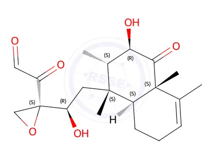 Chemical structure of terpentecin