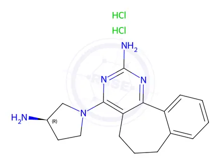 Chemical structure of A 943931 Dihydrochloride
