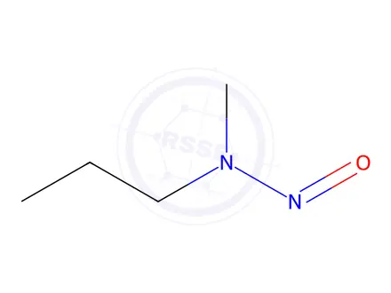 Chemical structure of Methylpropylnitrosamine