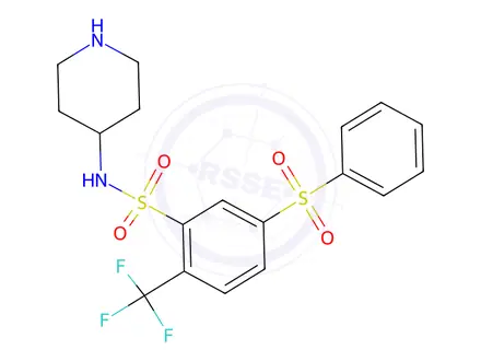 Chemical structure of WAY-316606