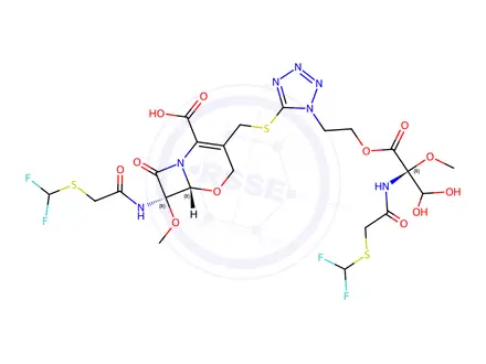 Chemical structure of Flomoxef Impurity 66