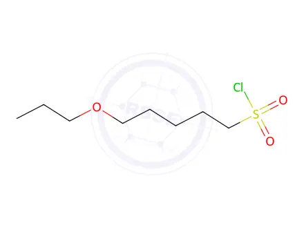 Chemical structure of 5-Propoxypentane-1-sulfonyl chloride
