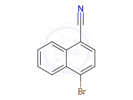 Chemical structure of 4-Bromonaphthalene-1-carbonitrile