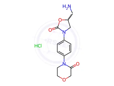 Chemical structure of Rivaroxaban Impurity 265 Hydrochloride