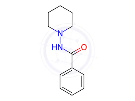 Chemical structure of N-(Piperidin-1-yl)benzamide