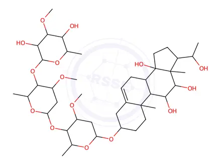 Chemical structure of Dregeoside Da1