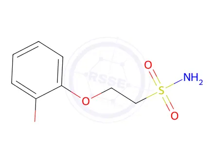 Chemical structure of 2-(2-Methoxyphenoxy)ethane-1-sulfonamide